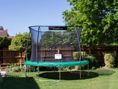 Image of Jumpking Trampoline Met Veiligheidsnet Jumppod Classic 305 Cm Groen - JouwSpeeltuin