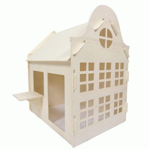 Image of klokgevel-speelhuis-woodenplay-speelhuisje-hout-jouw-speeltuin