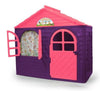 Kunststof Speelhuisje | Jamara - Little Home (Paars/Roze Speelhuis) - JouwSpeeltuin