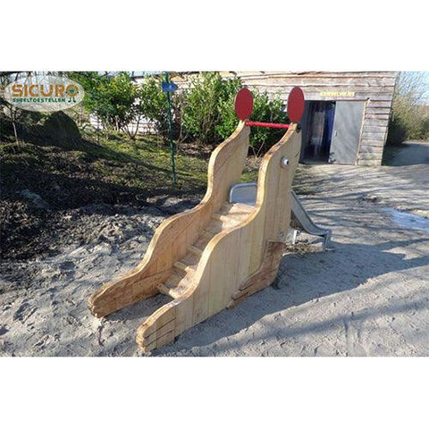 Image of peuter-glijbaan-sicuro-jouw-speeltuin-speeltoestel-robinia-hout
