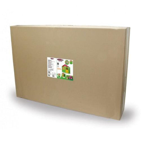 Image of plastic-kunststof-groen-kinderspeelhuisje-jamara