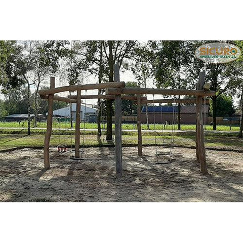 Image of robiniahouten-schommels-zeskanten-schommel-6-kanten-sicuro