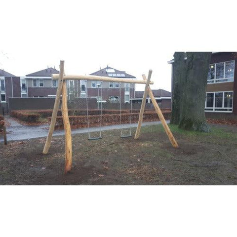 Image of schommel-dubbel-robinia-met-schommelzitjes-sicuro-jouw-speeltuin