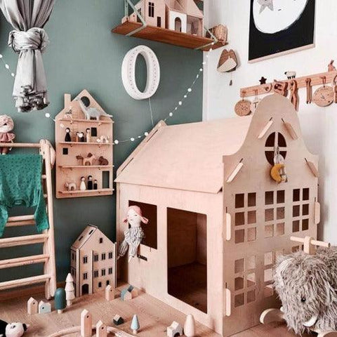 Image of speelhuisje-kinderhuisje-klokgevel-van-woodenplay