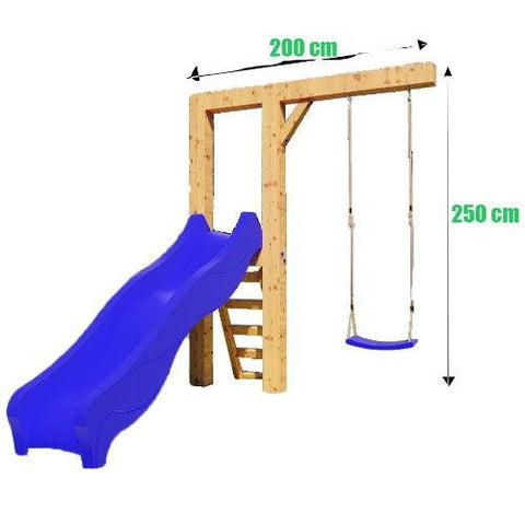 Image of speeltoestel-met-glijbaan-pluto-outdoor-island-afmetingen-en-informatie