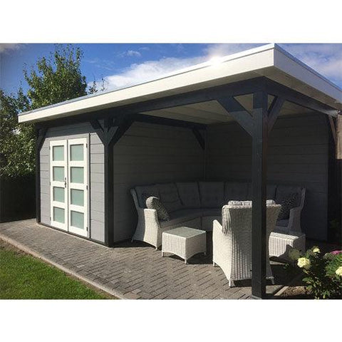 Image of topvision-blokhut-tuinhuis-zwaluw-woodvision-tuinverblijf