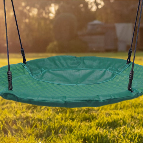 Image of Schommel | AXI - Summer Nest schommel (wit/bruin) - JouwSpeeltuin