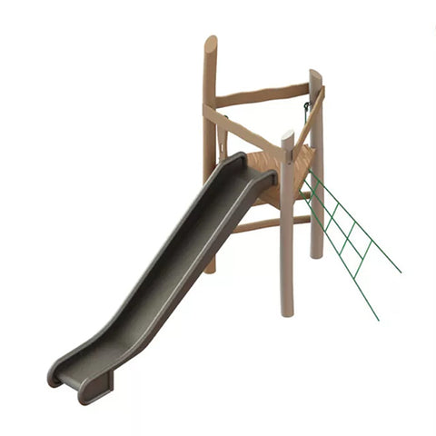 Image of klimtoren-met-glijbaan-sicuro-speeltoestel-robiniahout-hout