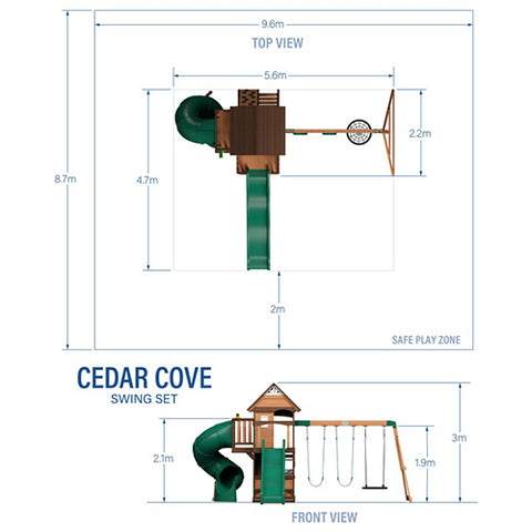 Image of speeltoestel-cedar-cove-backyard-discovery-uitkijktoren-jouw-speeltuin-afmetingen