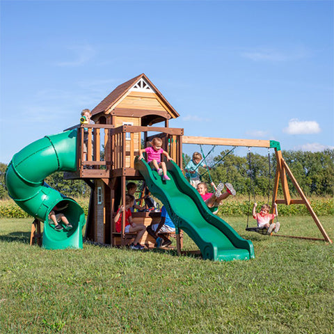 Image of speeltoestel-cedar-cove-backyard-discovery-uitkijktoren-jouw-speeltuin-kinderen