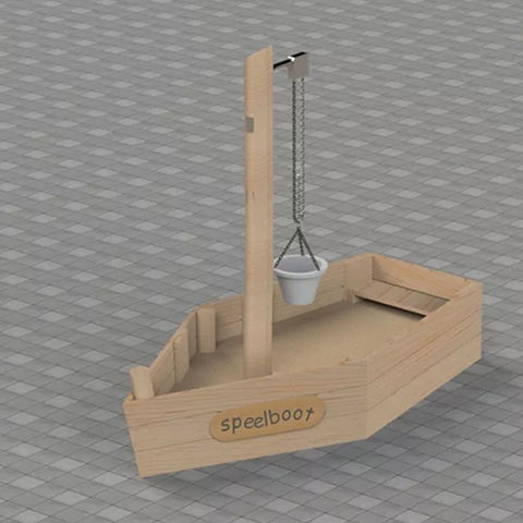 Image of zandbak-speeltoestel-speelboot-met-mast-sicuro