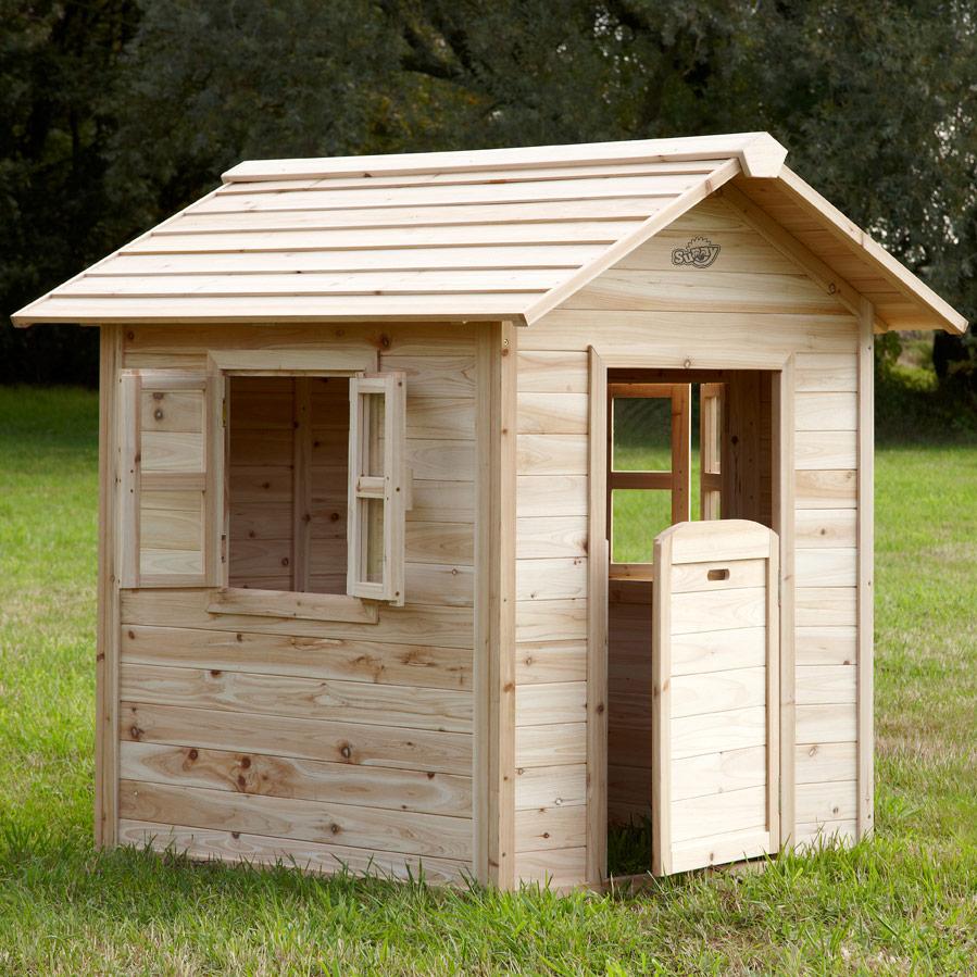 Houten speelhuisje | Sunny - Noa - JouwSpeeltuin