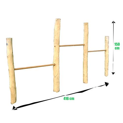 3-delig-duikelrek-duikelstang-rekstok-robinia-hout-sicuro