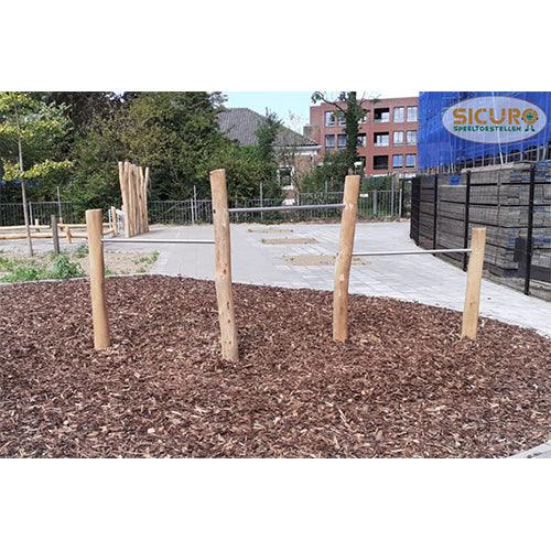 3-houten-duikelstangen-robiniahout-sicuro-jouw-speeltuin