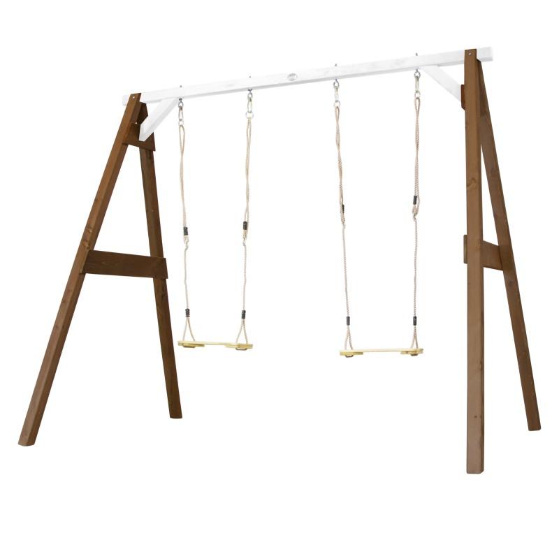 Schommel | AXI - 4-in-1 SportsFun (bruin/wit) - JouwSpeeltuin