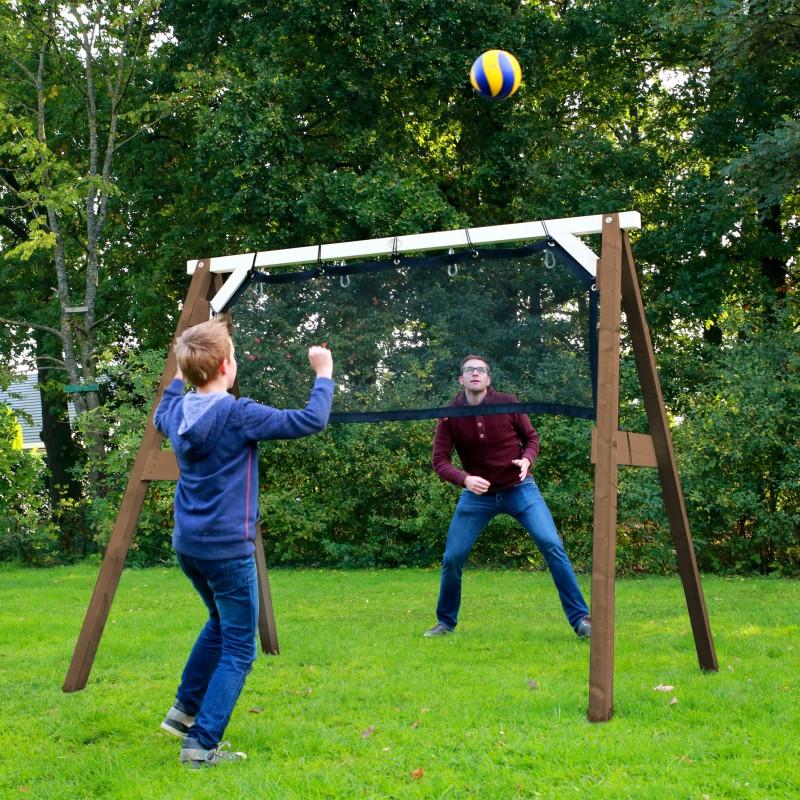 Schommel | AXI - 4-in-1 SportsFun (bruin/wit) - JouwSpeeltuin