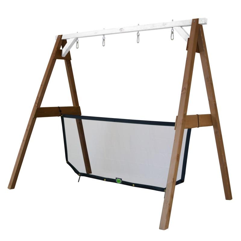 Schommel | AXI - 4-in-1 SportsFun (bruin/wit) - JouwSpeeltuin