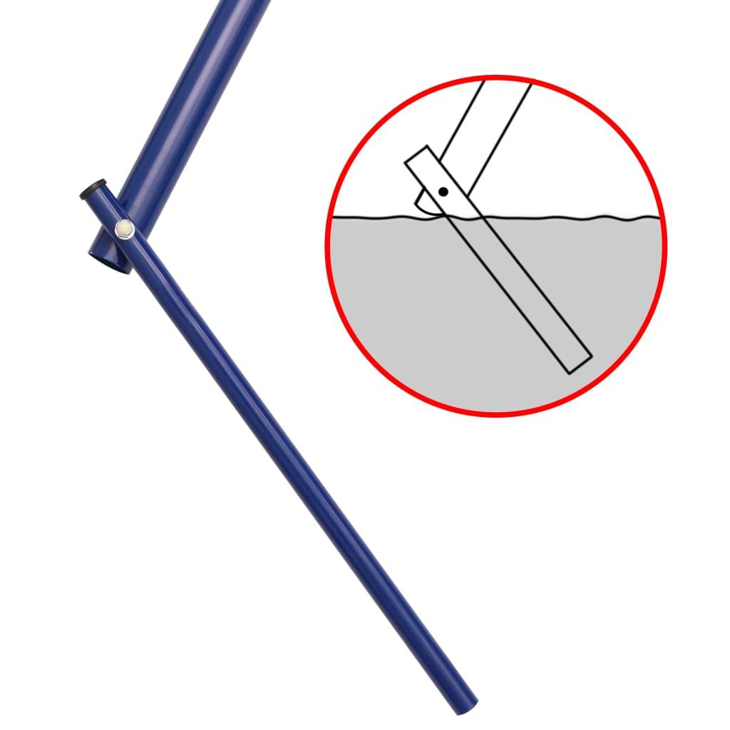 Schommelset met glijbaan en 3 zitjes oranje - JouwSpeeltuin