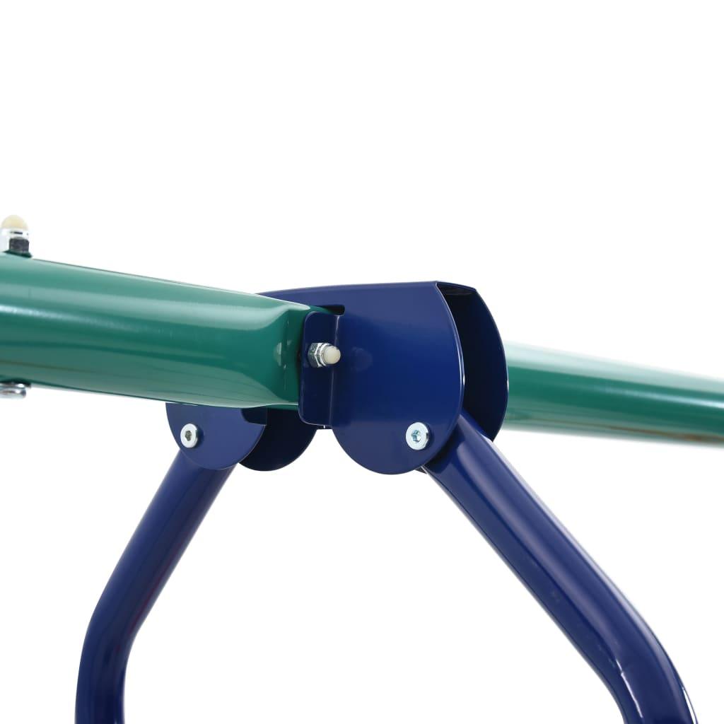 Schommelset met 3 zitjes staal - JouwSpeeltuin