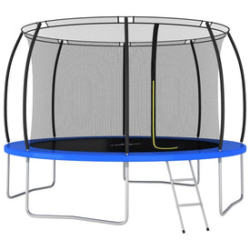 Trampolineset rond 150 kg 366x80 cm - JouwSpeeltuin
