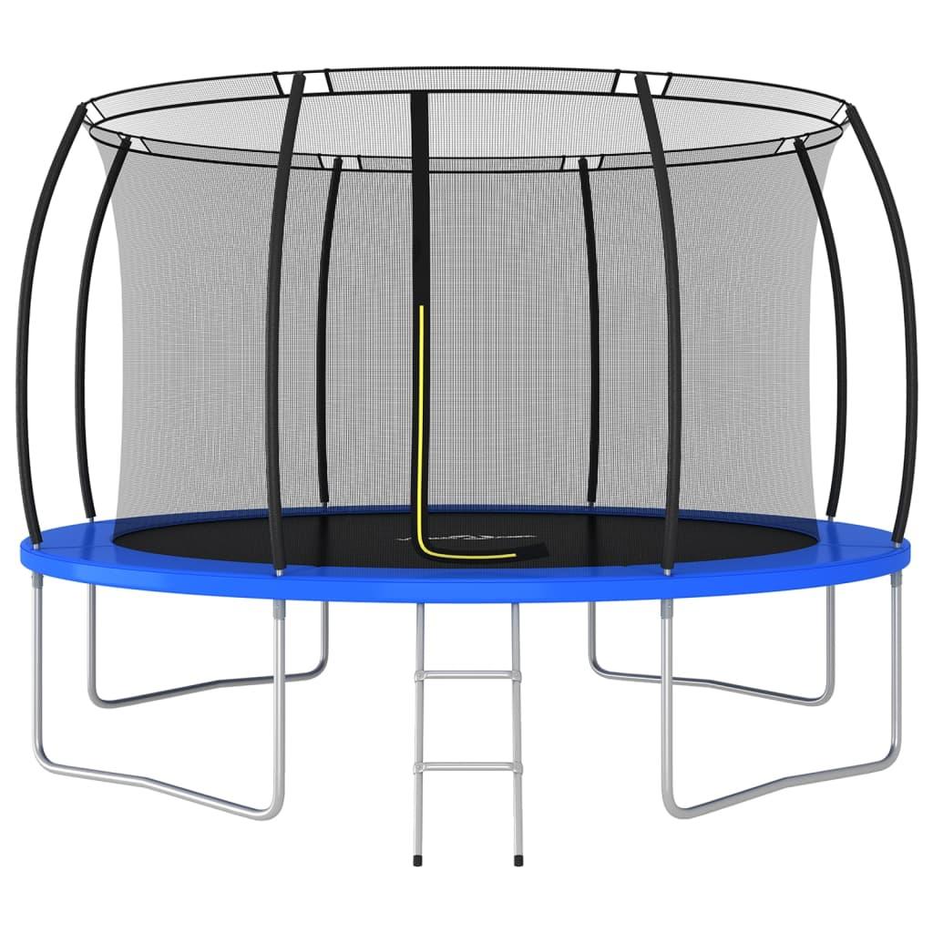 Trampolineset rond 150 kg 366x80 cm - JouwSpeeltuin