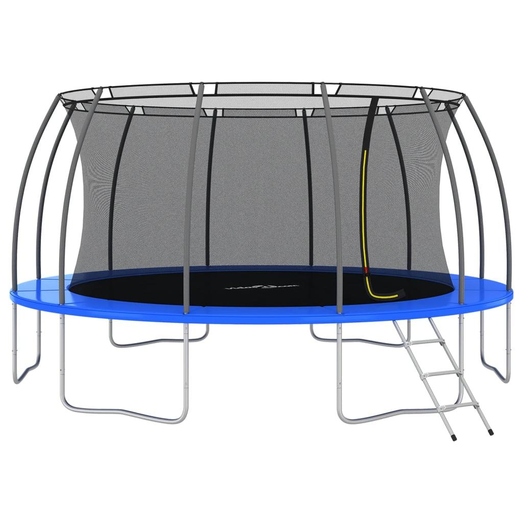 Trampolineset rond 150 kg 488x90 cm - JouwSpeeltuin