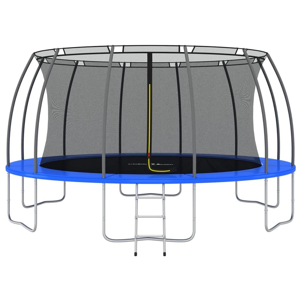 Trampolineset rond 150 kg 488x90 cm - JouwSpeeltuin