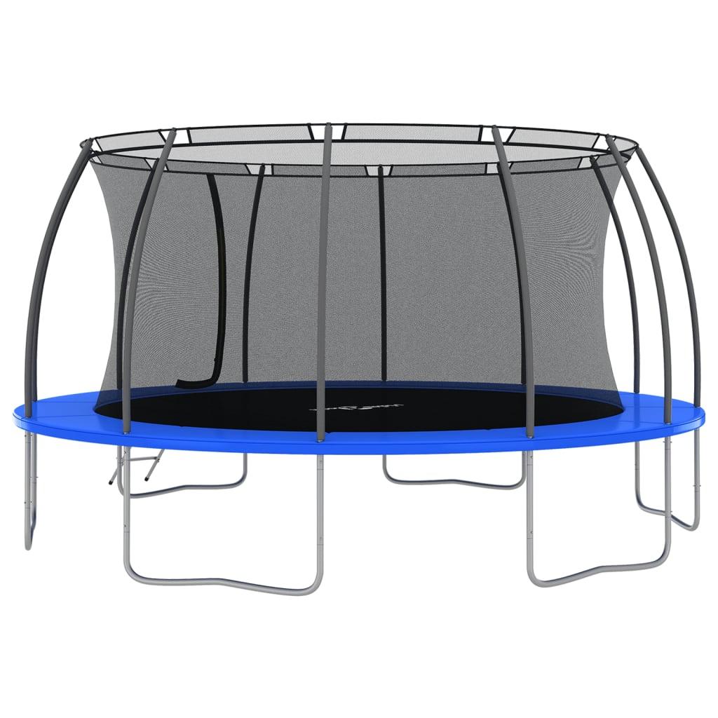 Trampolineset rond 150 kg 488x90 cm - JouwSpeeltuin