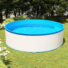 Splasher pool 350x90 cm wit - JouwSpeeltuin