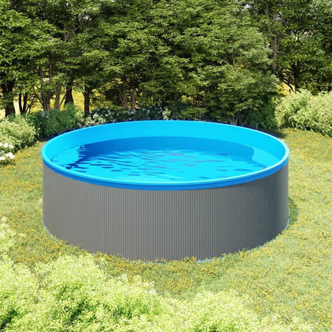 Image of Splasher pool 350x90 cm grijs - JouwSpeeltuin