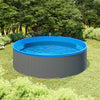 Splasher pool met hangende skimmer en pomp 350x90 cm grijs - JouwSpeeltuin