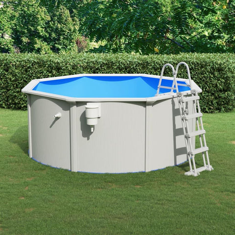 Image of Zwembad met veiligheidsladder 300x120 cm - JouwSpeeltuin