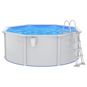 Zwembad met veiligheidsladder 360x120 cm - JouwSpeeltuin