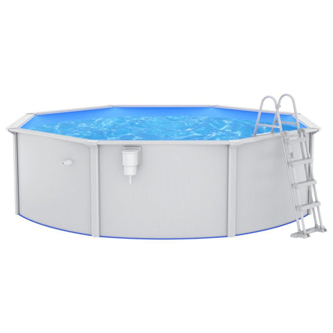 Image of Zwembad met veiligheidsladder 460x120 cm - JouwSpeeltuin