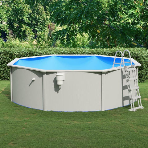 Image of Zwembad met veiligheidsladder 460x120 cm