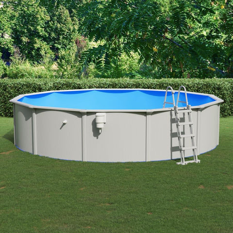 Image of Zwembad met veiligheidsladder 550x120 cm - JouwSpeeltuin