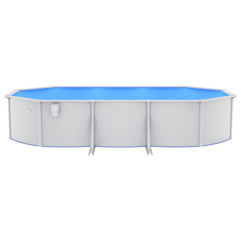 Image of Zwembad met veiligheidsladder 610x360x120 cm - JouwSpeeltuin