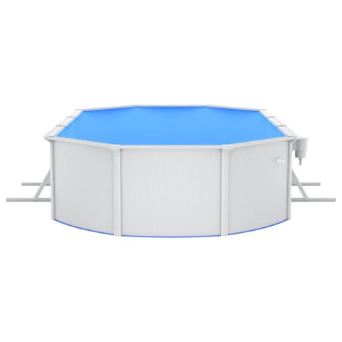 Image of Zwembad met veiligheidsladder 610x360x120 cm - JouwSpeeltuin