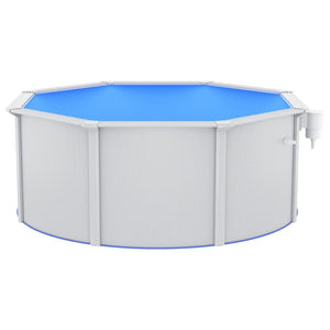 Zwembad met zandfilterpomp en ladder 300x120 cm - JouwSpeeltuin