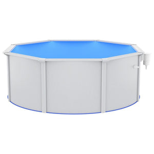 Zwembad met zandfilterpomp en ladder 360x120 cm - JouwSpeeltuin