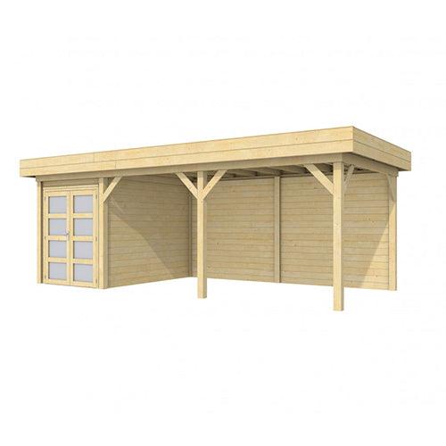 Blokhut-WoodVision-Topvision-Tuinhuis-Zwaluw-met-luifel-500-cm