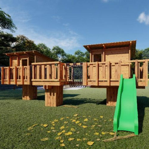 Image of Junglepad-aanbouwelement-aanbouw-speeltoestel-boomhut-outdoor-island