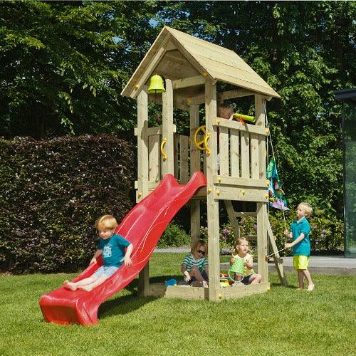 Kiosk-speeltoren-kinderen-spelen-blue-rabbit-speeltoestel-glijbaan