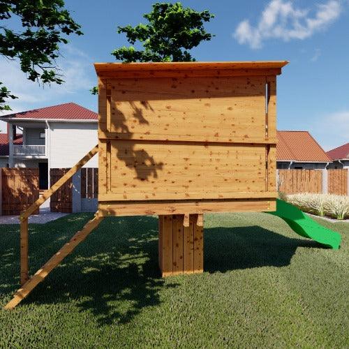 Koala-Hut-zijaanzicht-boomhut-speeltoestel-outdoor-island