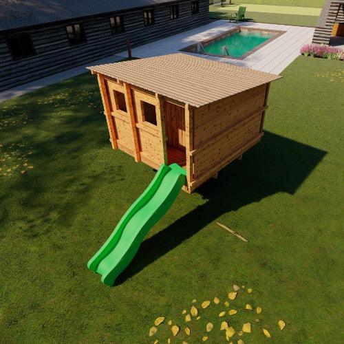 Koala-hotel-speeltoren-speeltoestel-met-glijbaan-boomhut