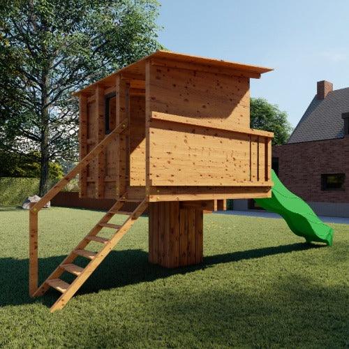 Panda-Droom-boomhut-speeltoestel-speeltoren-outdoor-island