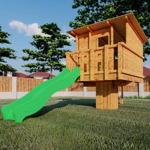 Panda-Droom-boomhut-speeltoren-speelhuisje-met-glijbaan-outdoor-island