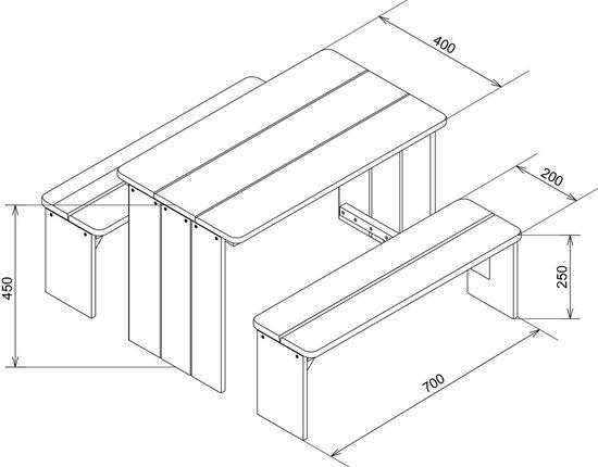 Speelelement | AXI - Picknickset ZidZed XL - JouwSpeeltuin