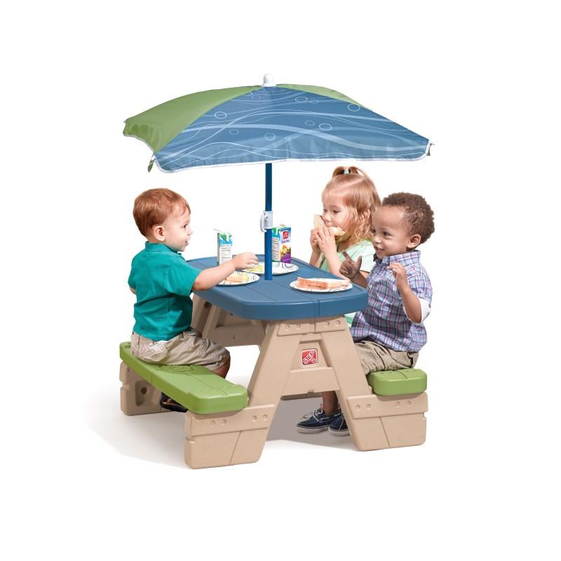 Speelelement | Step2 - Picknicktafel Sit & Play - JouwSpeeltuin
