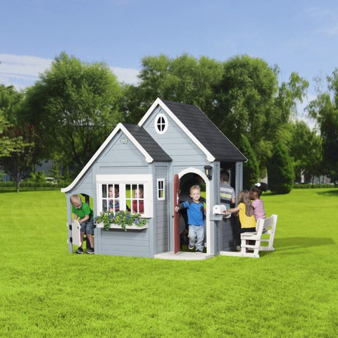 Image of Houten speelhuisje | Backyard Discovery - Spring Cottage - JouwSpeeltuin
